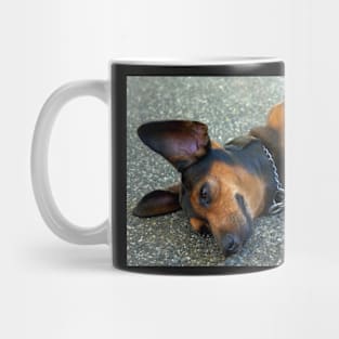 happy dog Mug